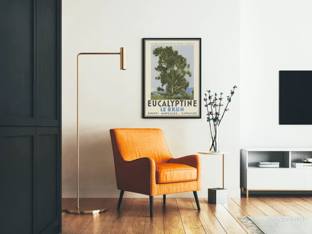 Vintageposter Eucalyptine Le Brun - Naturinspirerad väggdekoration - Bild 2