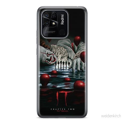 ERT GROUP mobiltelefonfodral för Xiaomi REDMI 10C originalt och officiellt licensierat Horror mönster It 022 optimalt anpassad till formen på mobiltelefonen, fodral tillverkad av TPU plast 5905511548711