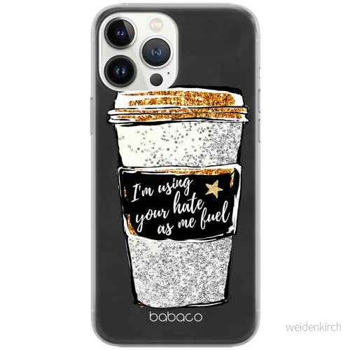 ERT GROUP mobiltelefonfodral för Apple Iphone XS Max originalt och officiellt licensierat Babaco mönster Fashion 004 Vit optimalt anpassad till formen på mobiltelefonen, med glitter overflow effekt 5903040482377