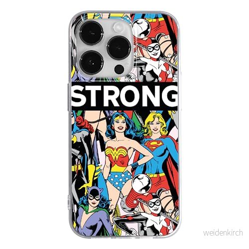 ERT GROUP mobiltelefonfodral för Apple Iphone 14 PRO MAX originalt och officiellt licensierat DC mönster Super Girls 003 optimalt anpassad till formen på mobiltelefonen, fodral tillverkad av TPU plast 5905131941664