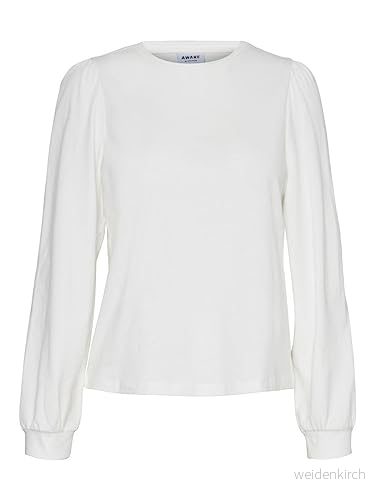 Vero Moda Vmkerry LS O NECK VMA NOOS Långärmad tröja, Storlek: Large, Snow white 5715416248520