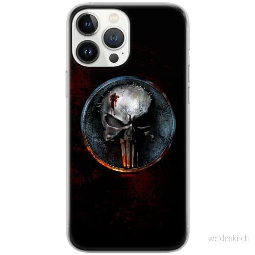 ERT GROUP mobiltelefonfodral för Samsung F62 / M62 originalt och officiellt licensierat Marvel mönster Punisher 004 optimalt anpassad till formen på mobiltelefonen, fodral tillverkad av TPU plast 5904805526602