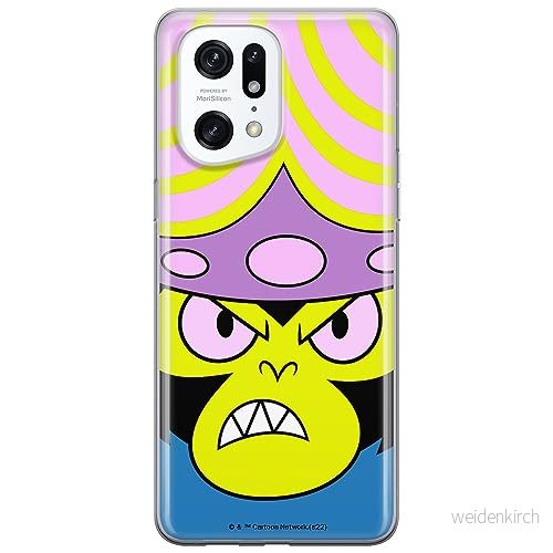 ERT GROUP mobiltelefonfodral för Oppo FIND X5 PRO originalt och officiellt licensierat The Powerpuff Girls mönster 016, fodral tillverkad av TPU plast 5905511964856