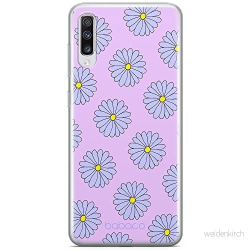 ERT GROUP mobiltelefonfodral för Samsung A70 originalt och officiellt licensierat Babaco mönster Flowers 021 optimalt anpassad till formen på mobiltelefonen, fodral tillverkad av TPU plast 5903932644418