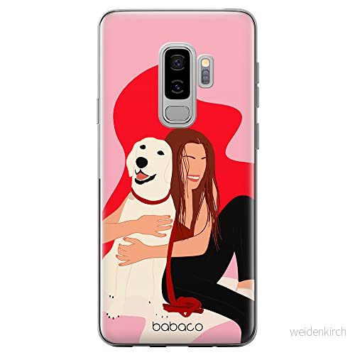 ERT GROUP mobiltelefonfodral för Samsung S9 PLUS originalt och officiellt licensierat Babaco mönster Dogs 006 Vit optimalt anpassad till formen på mobiltelefonen, fodral tillverkad av TPU plast 5905131002693