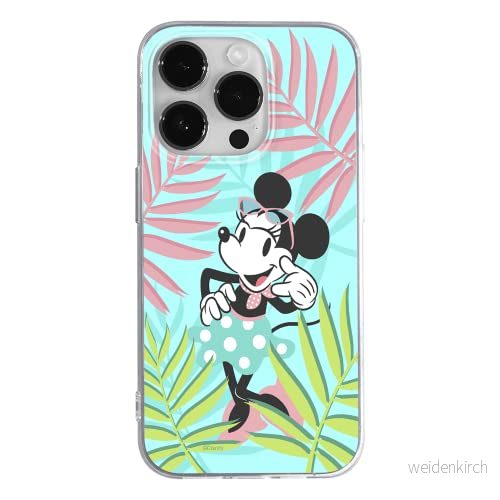 ERT GROUP mobiltelefonfodral för Apple Iphone 14 PRO MAX originalt och officiellt licensierat Disney mönster Minnie 040 optimalt anpassad till formen på mobiltelefonen, fodral tillverkad av TPU plast 5905131941466