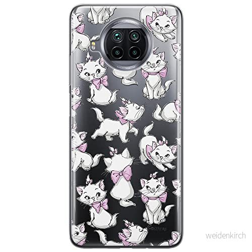ERT GROUP mobiltelefonfodral för Xiaomi MI 10T LITE/REDMI NOTE 9 PRO 5G originalt och officiellt licensierat Disney mönster Marie 003 anpassad till formen på mobiltelefonen, gedeeltelijk transparant 5903537151861