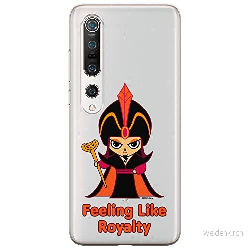 ERT GROUP mobiltelefonfodral för Xiaomi MI 10 / PRO originalt och officiellt licensierat Disney mönster Jafar 001 optimalt anpassad till formen på mobiltelefonen, gedeeltelijk transparant 5905131409072