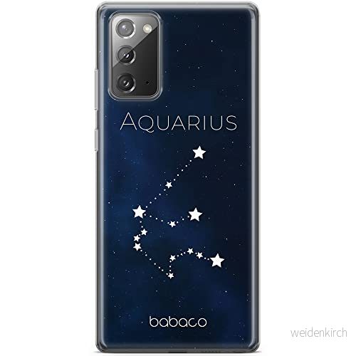 ERT GROUP mobiltelefonfodral för Samsung GALAXY NOTE 20 originalt och officiellt licensierat Babaco mönster Zodiac Constellation 011, fodral tillverkad av TPU plast 5903932220735