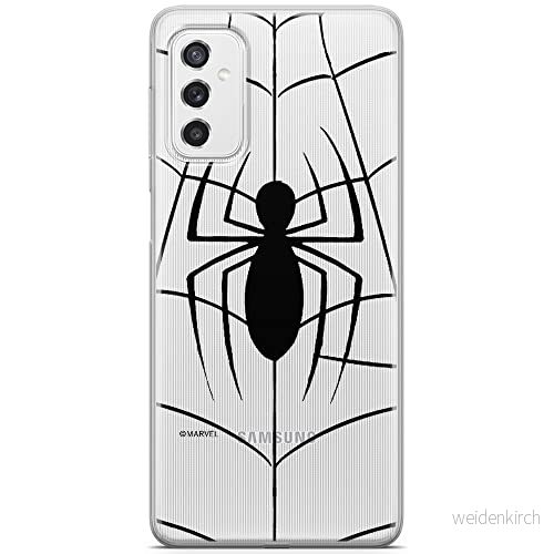 ERT GROUP mobiltelefonfodral för Samsung M52 5G originalt och officiellt licensierat Marvel mönster Spider Man 013 optimalt anpassad till formen på mobiltelefonen, gedeeltelijk transparant 5904805488306