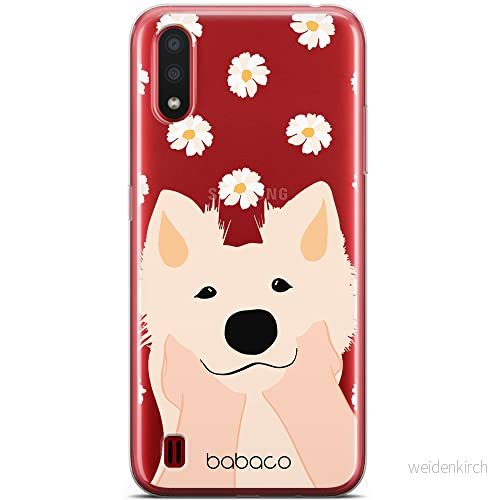 ERT GROUP mobiltelefonfodral för Samsung A01 originalt och officiellt licensierat Babaco mönster Dogs 010 optimalt anpassad till formen på mobiltelefonen, gedeeltelijk transparant 5905131028822