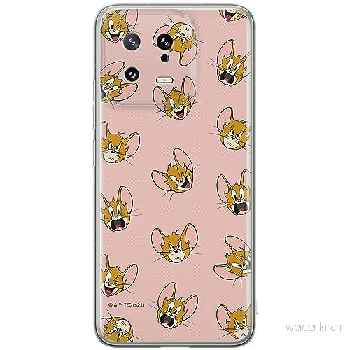 ERT GROUP mobiltelefonfodral för Xiaomi 13 originalt och officiellt licensierat Tom & Jerry mönster 008 optimalt anpassad till formen på mobiltelefonen, fodral tillverkad av TPU plast 5905511905187