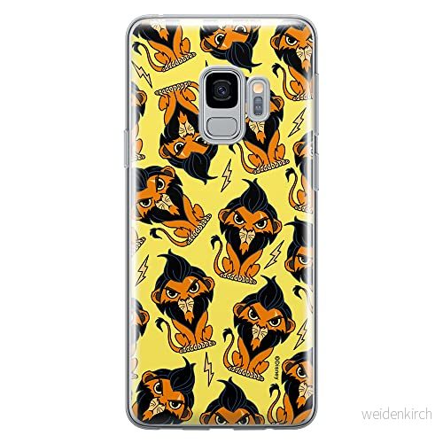 ERT GROUP mobiltelefonfodral för Samsung S9 originalt och officiellt licensierat Disney mönster Scar 002 optimalt anpassad till formen på mobiltelefonen, fodral tillverkad av TPU plast 5905131444585
