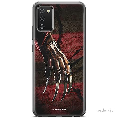 ERT GROUP mobiltelefonfodral för Samsung A02S originalt och officiellt licensierat Horror mönster Nightmare of Elm Street 002 anpassad till formen på mobiltelefonen, fodral tillverkad av TPU plast 5905511073145