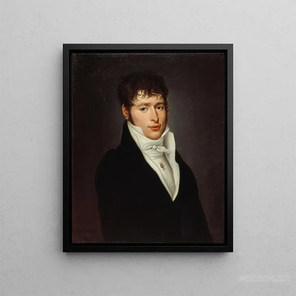 Målning porträtt av Jean Elleviou – Désiré Adélaïde Charles Maignen de Sainte – Marie | Konsttryck Målning porträtt av Jean Elleviou – Désiré Adélaïde Charles Maignen de Sainte – Marie | Konsttryck