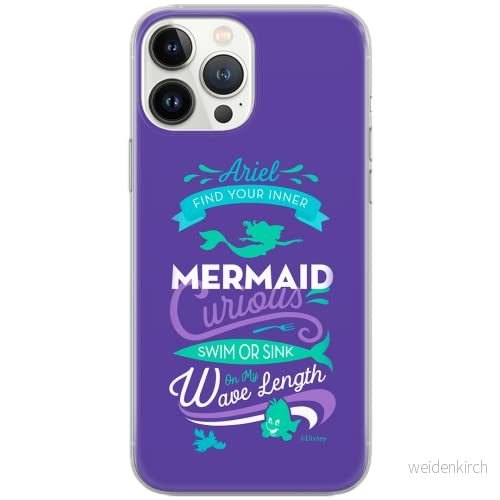ERT GROUP mobiltelefonfodral för Xiaomi REDMI NOTE 10 PRO originalt och officiellt licensierat Disney mönster Ariel 002 optimalt anpassad till formen på mobiltelefonen, fodral tillverkad av TPU plast 5903932820935