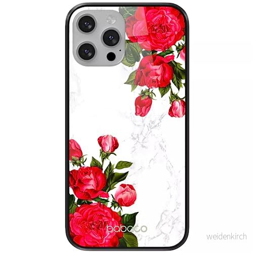ERT GROUP mobiltelefonfodral för Apple Iphone 13 originalt och officiellt licensierat Babaco mönster Flowers 007 tillverkad av härdat glas, skyddsfodral 5904805871993