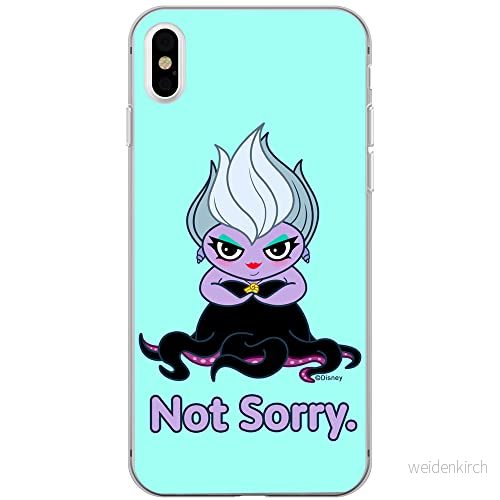 ERT GROUP mobiltelefonfodral för Iphone XS Max originalt och officiellt licensierat Disney mönster Ursula 004 optimalt anpassad till formen på mobiltelefonen, fodral tillverkad av TPU plast 5905131457622