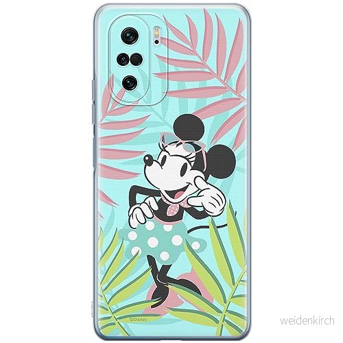 ERT GROUP mobiltelefonfodral för Xiaomi MI 11i/ REDMI K40/K40 PRO/POCO F3/ F3 PRO originalt och officiellt licensierat Disney mönster Minnie 040, fodral tillverkad av TPU plast 5905511890865