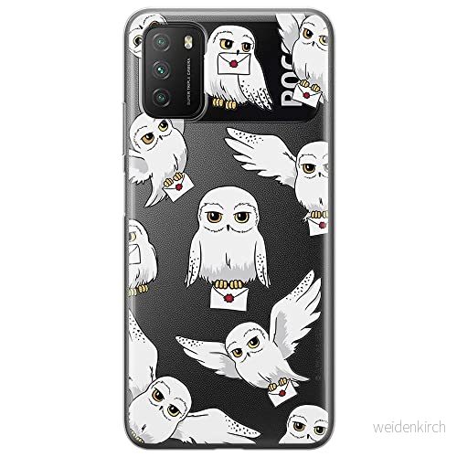 ERT GROUP mobiltelefonfodral för Xiaomi REDMI 9T/ POCO M3 originalt och officiellt licensierat Harry Potter mönster 241 optimalt anpassad till formen på mobiltelefonen, gedeeltelijk transparant 5905131638779