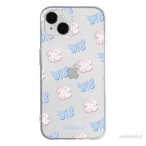 ERT GROUP mobiltelefonfodral för Iphone 13 PRO MAX originalt och officiellt licensierat Babaco mönster Flowers 043 optimalt anpassad till formen på mobiltelefonen, gedeeltelijk transparant 5905131320292