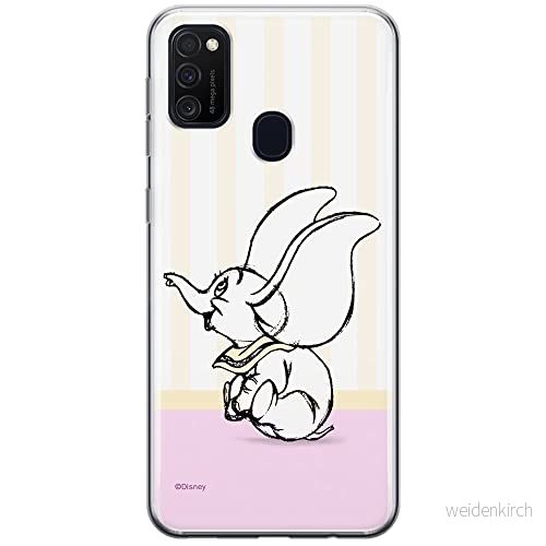 ERT GROUP mobiltelefonfodral för Samsung M21 originalt och officiellt licensierat Disney mönster Dumbo 009 optimalt anpassad till formen på mobiltelefonen, fodral tillverkad av TPU plast 5903537832968
