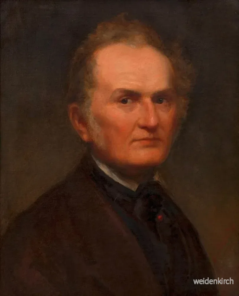 Målning självporträtt av Alois von Anreiter - Alois von Anreiter | Konsttryck - Bild 2
