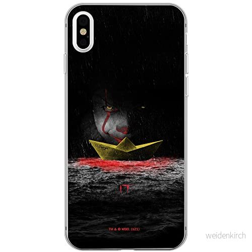 ERT GROUP mobiltelefonfodral för Iphone XS Max originalt och officiellt licensierat Horror mönster It 002 optimalt anpassad till formen på mobiltelefonen, fodral tillverkad av TPU plast 5905131947543