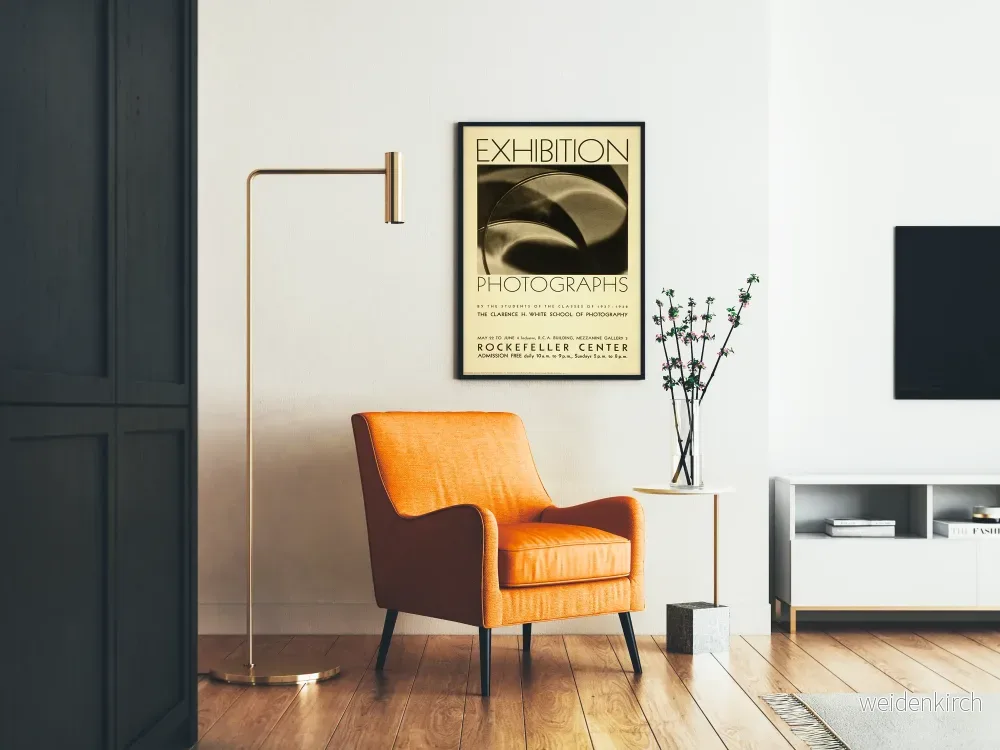 Vintage fotografiutställningsposter - Clarence White School of Photography - Bild 2