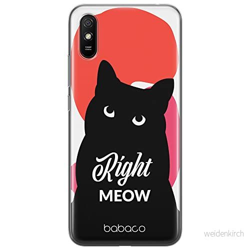 ERT GROUP mobiltelefonfodral för Xiaomi REDMI 9A originalt och officiellt licensierat Babaco mönster Cats 004 optimalt anpassad till formen på mobiltelefonen, fodral tillverkad av TPU plast 5905131113924