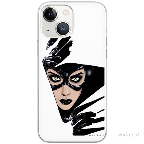 ERT GROUP mobiltelefonfodral för Iphone 13 MINI originalt och officiellt licensierat DC mönster Catwoman 008 optimalt anpassad till formen på mobiltelefonen, fodral tillverkad av TPU plast 5905131556271