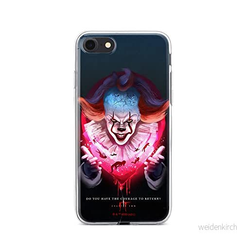 ERT GROUP mobiltelefonfodral för Iphone 7/8/ SE 2/ 3 originalt och officiellt licensierat Horror mönster It 020 optimalt anpassad till formen på mobiltelefonen, fodral tillverkad av TPU plast 5905131998828