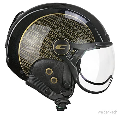 CGM EBI Unisex Vuxen Skidhjälm, Svart Pärlemorfärgad, XS (53 54 cm) 8052015721489