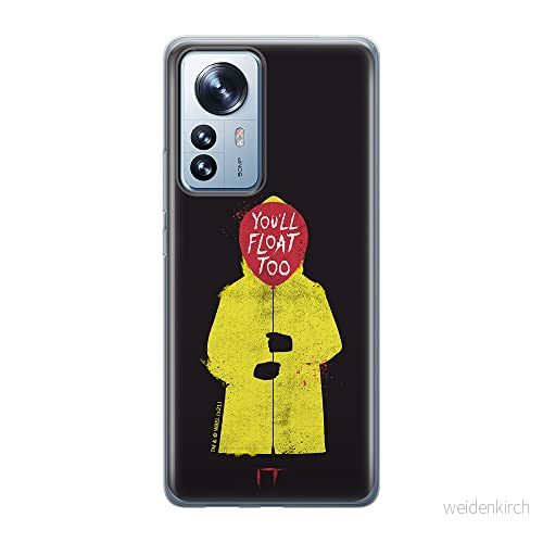 ERT GROUP mobiltelefonfodral för Xiaomi 12 / 12X originalt och officiellt licensierat Horror mönster It 003 optimalt anpassad till formen på mobiltelefonen, fodral tillverkad av TPU plast 5905511494049