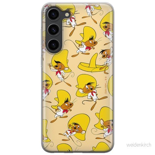 ERT GROUP mobiltelefonfodral för Samsung S23 PLUS originalt och officiellt licensierat Looney Tunes mönster Speedy Gonzales 001 anpassad till formen på mobiltelefonen, fodral tillverkad av TPU plast 5905511645281