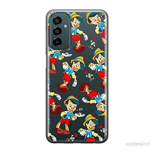 ERT GROUP mobiltelefonfodral för Samsung M13 4G/M23 5G/F23 originalt och officiellt licensierat Disney mönster Pinocchio 002 optimalt anpassad till formen på mobiltelefonen, gedeeltelijk transparant 5905511371906