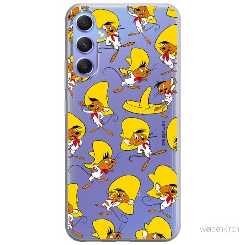 ERT GROUP mobiltelefonfodral för Samsung A54 5G originalt och officiellt licensierat Looney Tunes mönster Speedy Gonzales 001 optimalt anpassad till formen på mobiltelefonen, gedeeltelijk transparant 5905511812157