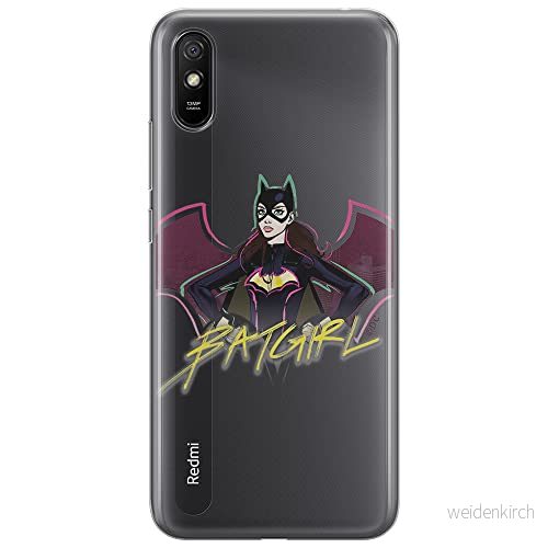 ERT GROUP mobiltelefonfodral för Xiaomi REDMI 9A originalt och officiellt licensierat DC mönster Bat Girl 004 optimalt anpassad till formen på mobiltelefonen, gedeeltelijk transparant 5903040310199