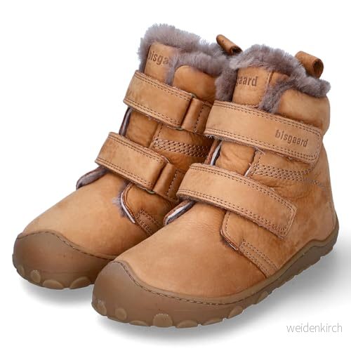 Bisgaard Luke Lamb Fashion Boot Unisex barn och tonåringar, Brun, 25 EU 5715243705746