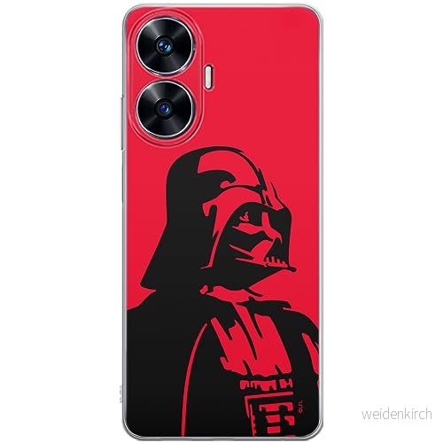 ERT GROUP mobiltelefonfodral för Realme C55 originalt och officiellt licensierat Star Wars mönster Darth Vader 019 optimalt anpassad till formen på mobiltelefonen, fodral tillverkad av TPU plast 5905511864491