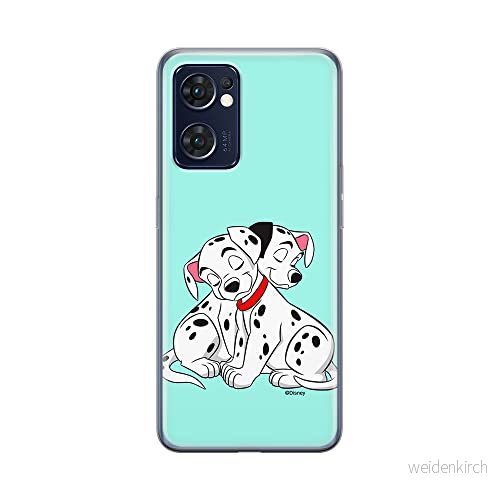 ERT GROUP mobiltelefonfodral för Oppo RENO 7 5G originalt och officiellt licensierat Disney mönster Dalmatians 005 optimalt anpassad till formen på mobiltelefonen, fodral tillverkad av TPU plast 5905511316105