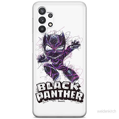ERT GROUP mobiltelefonfodral för Samsung A32 5G originalt och officiellt licensierat Marvel mönster Black Panther 017 optimalt anpassad till formen på mobiltelefonen, fodral tillverkad av TPU plast 5904805232855