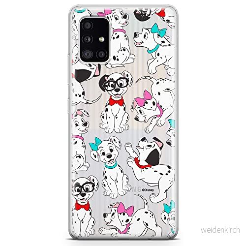 ERT GROUP mobiltelefonfodral för Samsung A51 5G originalt och officiellt licensierat Disney mönster Dalmatians 006 optimalt anpassad till formen på mobiltelefonen, gedeeltelijk transparant 5905131800213
