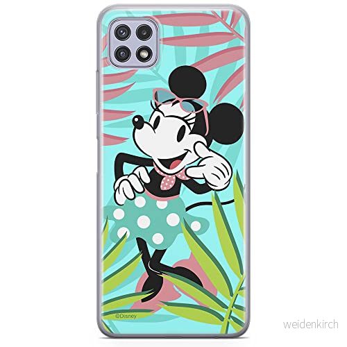 ERT GROUP mobiltelefonfodral för Samsung A22 5G originalt och officiellt licensierat Disney mönster Minnie 040 optimalt anpassad till formen på mobiltelefonen, fodral tillverkad av TPU plast 5903932825053