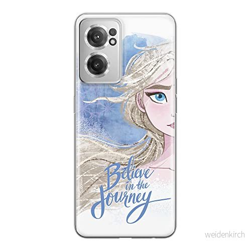 ERT GROUP mobiltelefonfodral för Oneplus NORD CE 2 originalt och officiellt licensierat Disney mönster Elsa 015 optimalt anpassad till formen på mobiltelefonen, fodral tillverkad av TPU plast 5905511298074