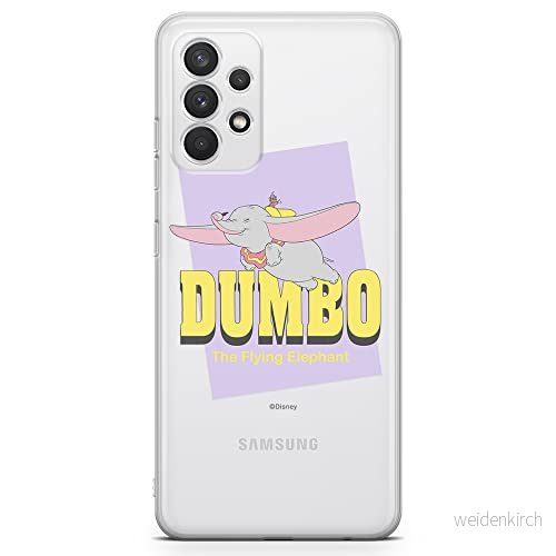 ERT GROUP mobiltelefonfodral för Samsung A32 4G LTE originalt och officiellt licensierat Disney mönster Dumbo 005 optimalt anpassad till formen på mobiltelefonen, gedeeltelijk transparant 5903040467794