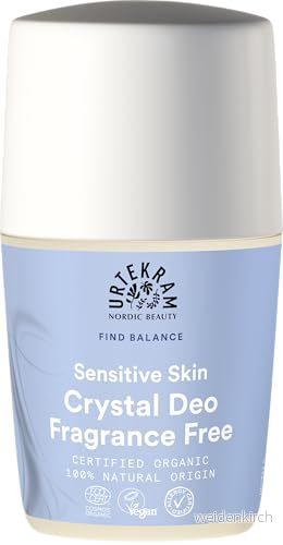 Urtekram Deodorant utan parfym, find balans, känslig, 50 ml, vegan, ekologisk 5701058011554