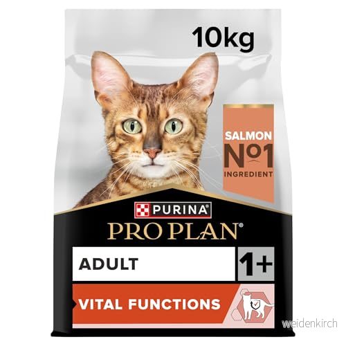 Pro Plan Cat torrfoder för katt vuxen lax 10 kg, 1 pack (1 x kg) 7613036508315