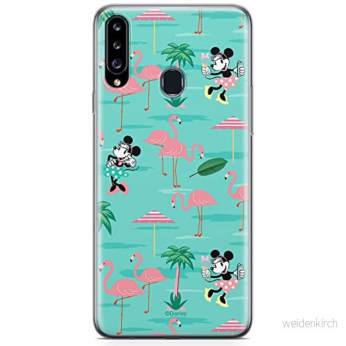 ERT GROUP mobiltelefonfodral för Samsung A20S originalt och officiellt licensierat Disney mönster Minnie 038 optimalt anpassad till formen på mobiltelefonen, fodral tillverkad av TPU plast 5904805436260