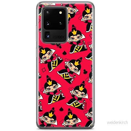 ERT GROUP mobiltelefonfodral för Samsung S20 ULTRA / S11 PLUS originalt och officiellt licensierat Disney mönster Queen of Hearts 002, fodral tillverkad av TPU plast 5905131428745